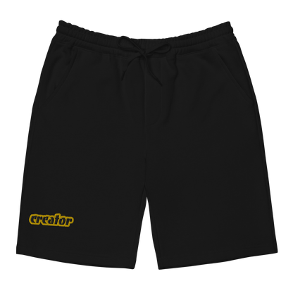 Embroidered '''Creator''' Shorts