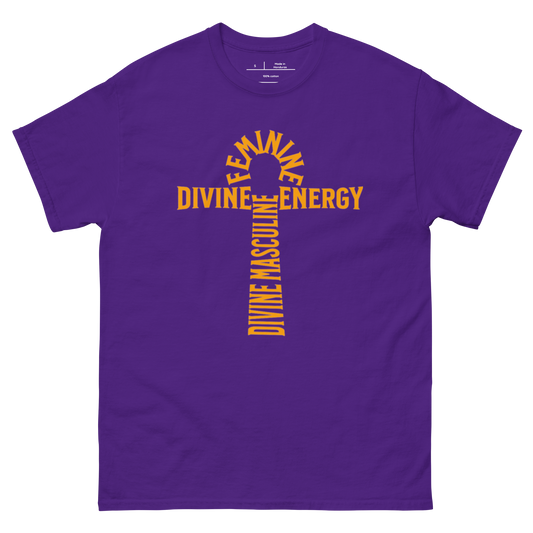 Divine Feminine & Masculine Energy Ankh Tee