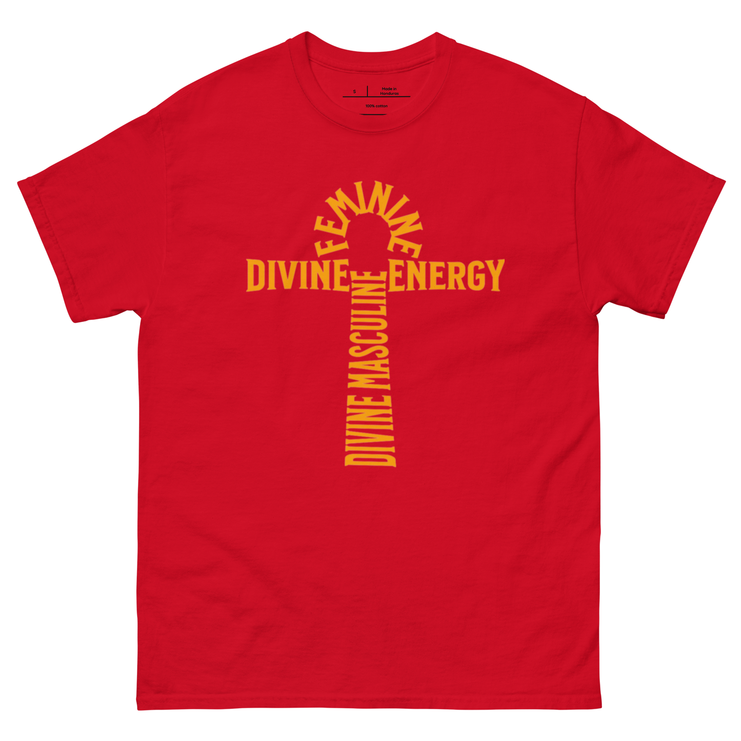 Divine Feminine & Masculine Energy Ankh Tee