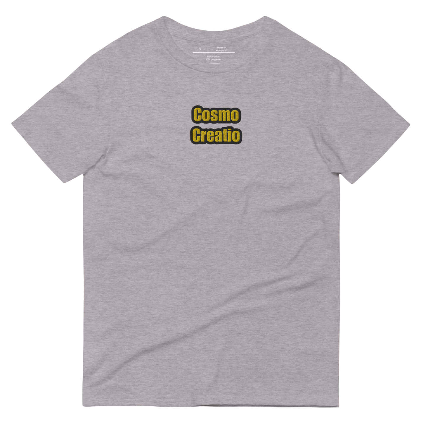 Embroidered '''Cosmo Creatio''' Tee