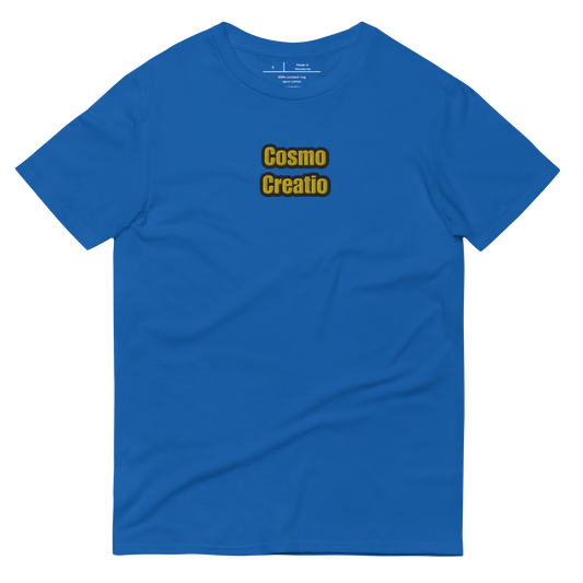 Embroidered '''Cosmo Creatio''' Tee